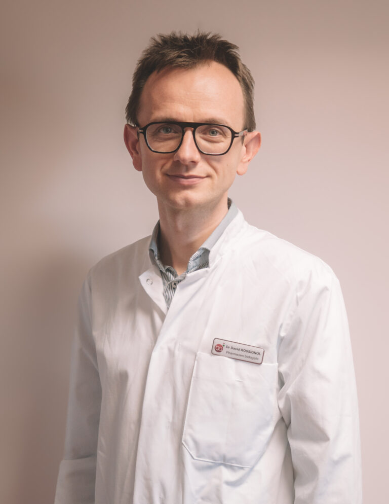Dr David Rossignol, biologiste médical au laboratoire Bio Ard'Aisne